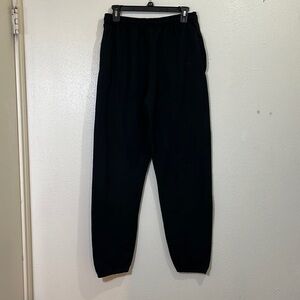 Athletic Works men’s fleece black sweatpants. Size Medium. NWT.
